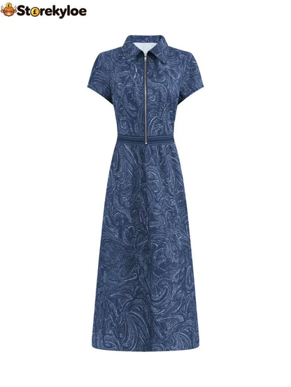 🌟 Timeless Paisley Print Maxi Dress: Effortless Elegance for Every Occasion