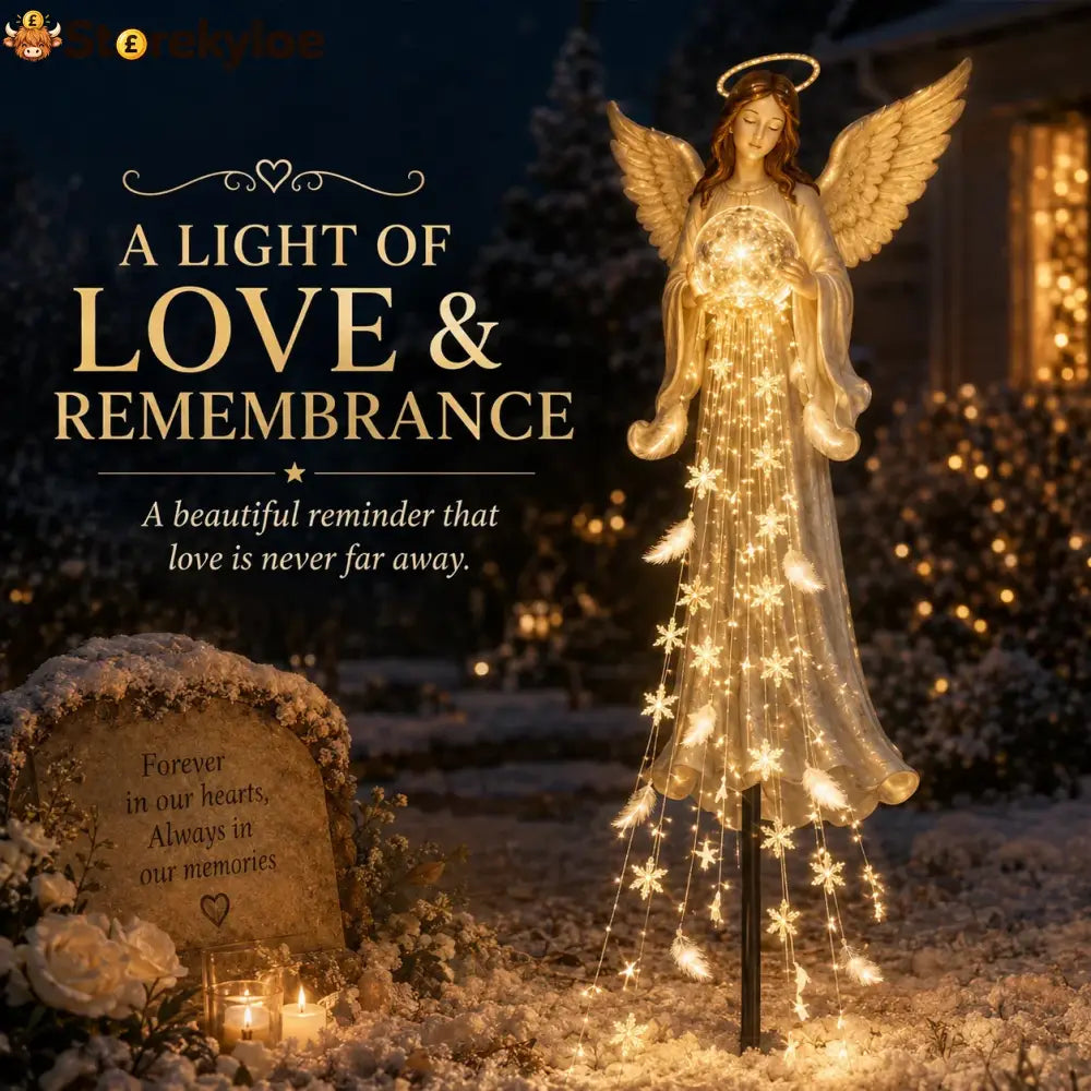 🎁 Today Only: Get 49% Off✨ Angel Remembrance Garden Light👼