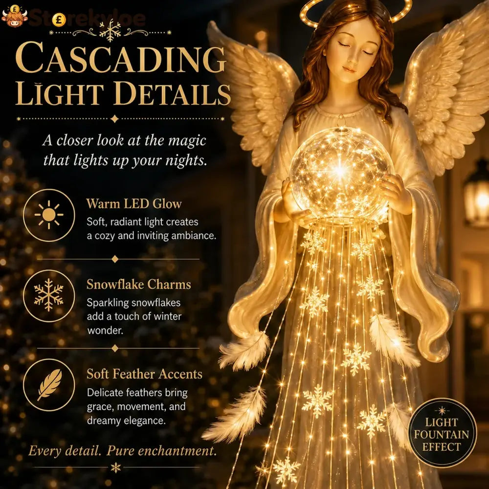 🎁 Today Only: Get 49% Off✨ Angel Remembrance Garden Light👼
