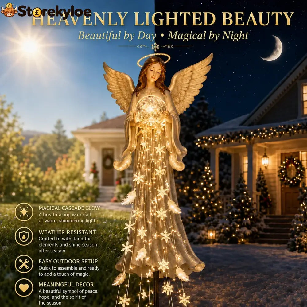 🎁 Today Only: Get 49% Off✨ Angel Remembrance Garden Light👼
