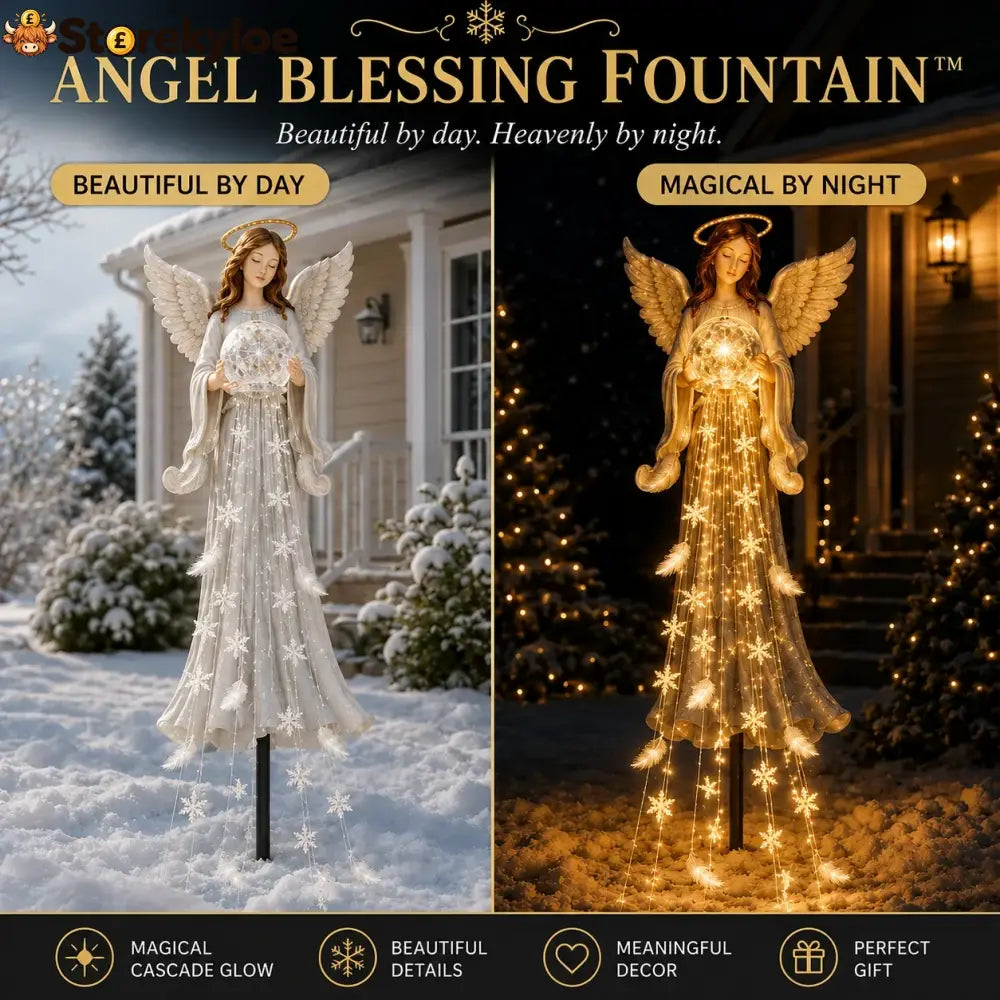🎁 Today Only: Get 49% Off✨ Angel Remembrance Garden Light👼