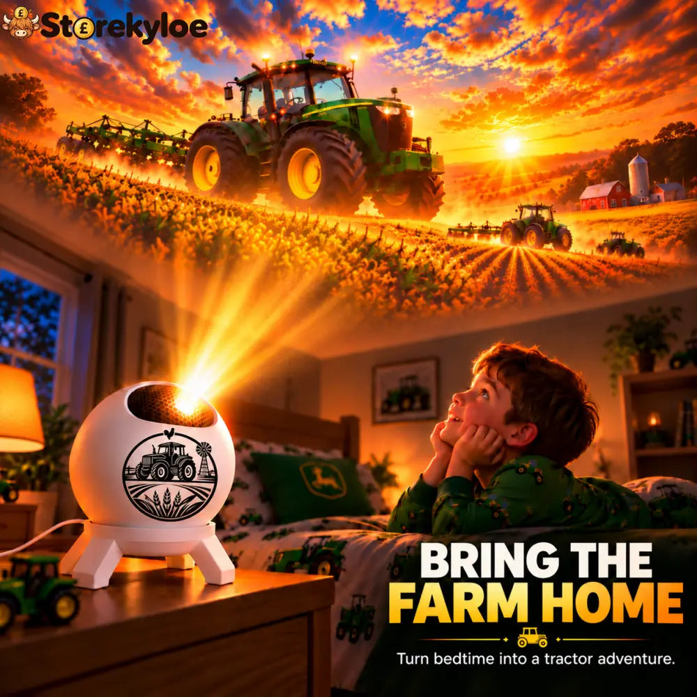 🚜 Tractor Dream Projector ✨ Bring the Farm Adventure Home