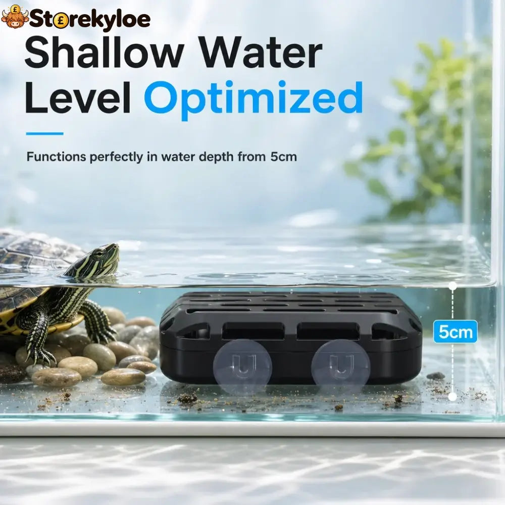 Turtle Tank Poop Collector & Aquarium Waste Cleaner