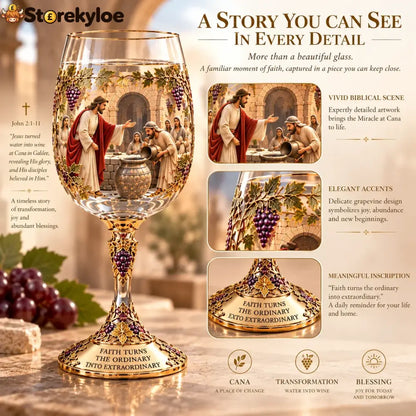 ✝️ Two Glasses. One Miracle. A Story Worth Keeping.