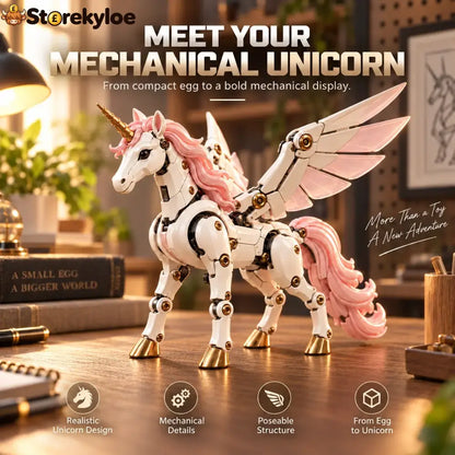 🥚🦄 UnicornMorph – Egg to Unicorn Transforming Mechanical Toy