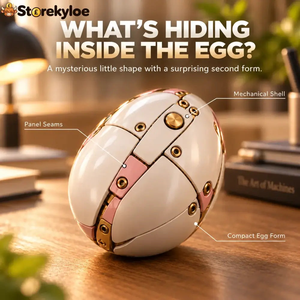 🥚🦄 UnicornMorph – Egg to Unicorn Transforming Mechanical Toy