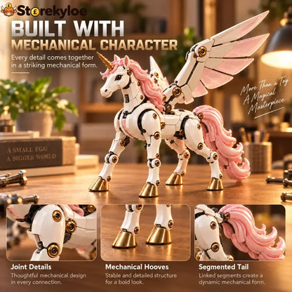 🥚🦄 UnicornMorph – Egg to Unicorn Transforming Mechanical Toy