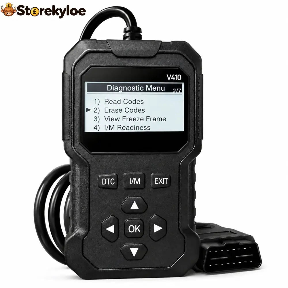 🚗 Universal Vehicle Code Reader - Red