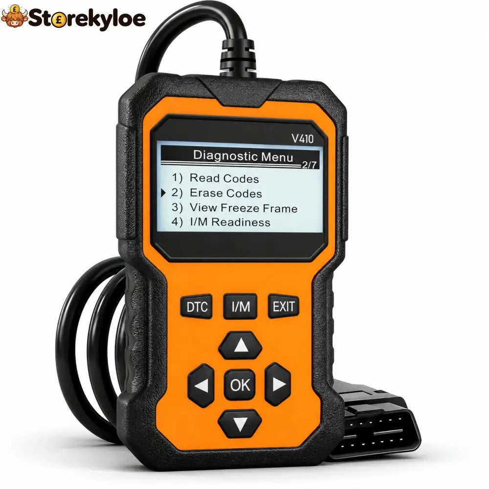 🚗 Universal Vehicle Code Reader - Red
