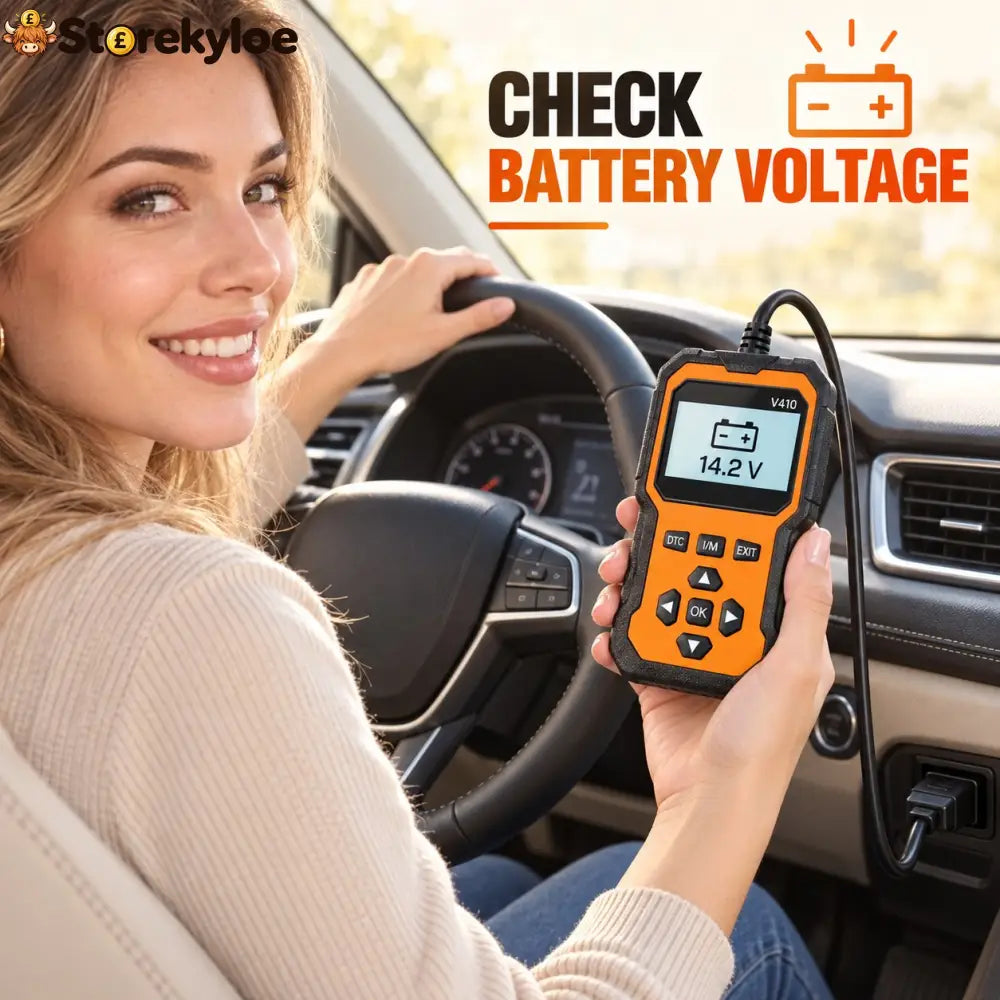 🚗 Universal Vehicle Code Reader - Red