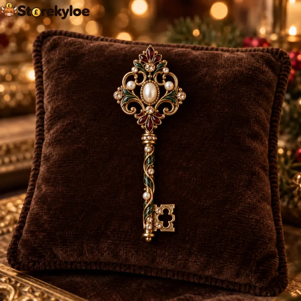 🗝️✨Vintage Ornate Key Brooch 🗝️✨ - key