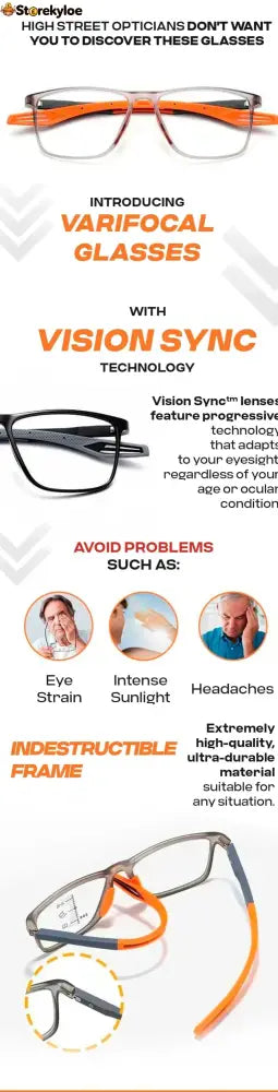 VisionSync Multifocal Glasses [adaptive technology]