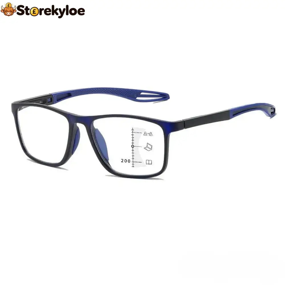 VisionSync Multifocal Glasses [adaptive technology] - Blue / 18-33 years