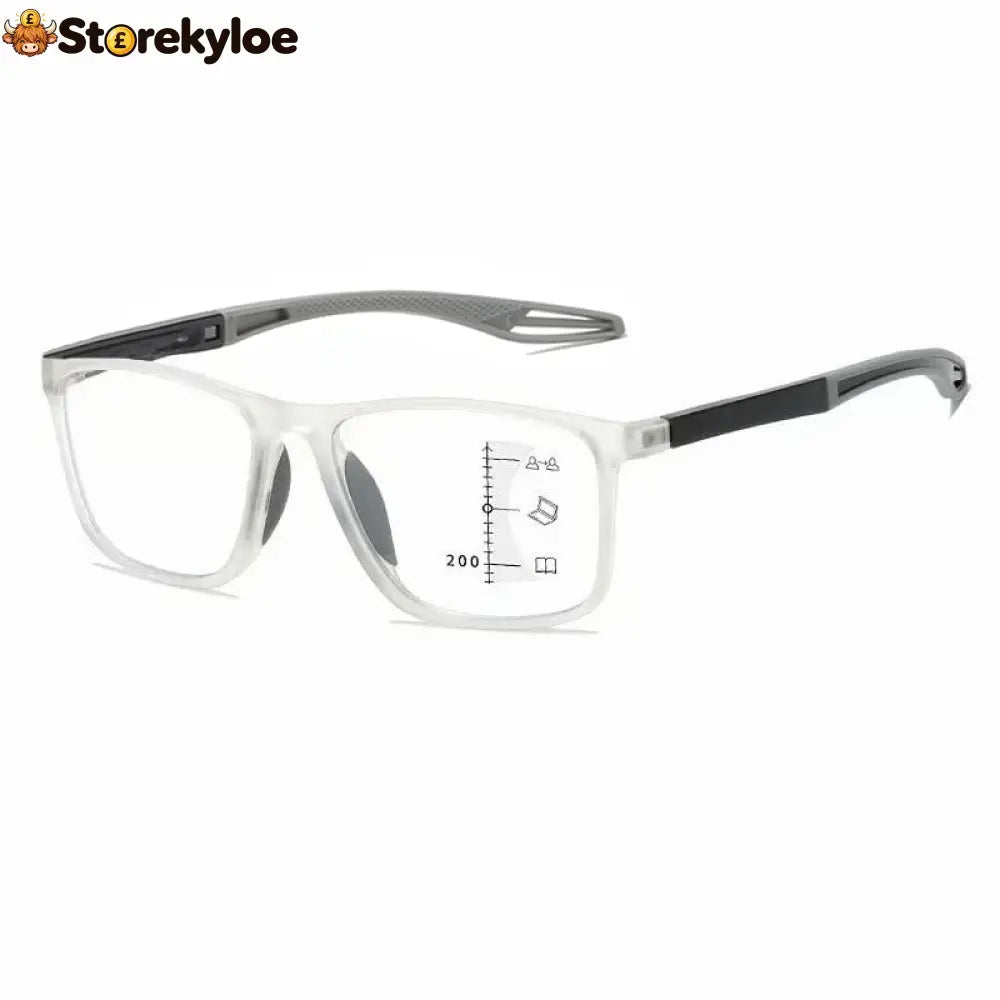 VisionSync Multifocal Glasses [adaptive technology] - White / 18-33 years