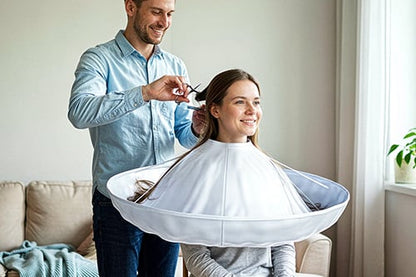 ✂️ 360° Hair Catching Barber Cloak