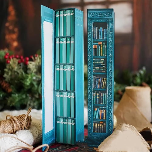 📚 A Little Library for Christmas – 25-Day Mini Book Ornament Advent Calendar——25 little surprises. A Christmas full of bookish charm.