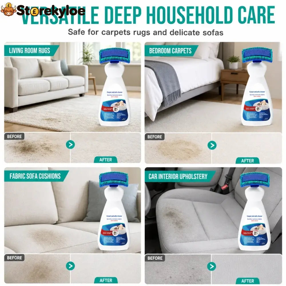 Waterless Fabric and Carpet Cleaner - 200ml (Random Packaging)