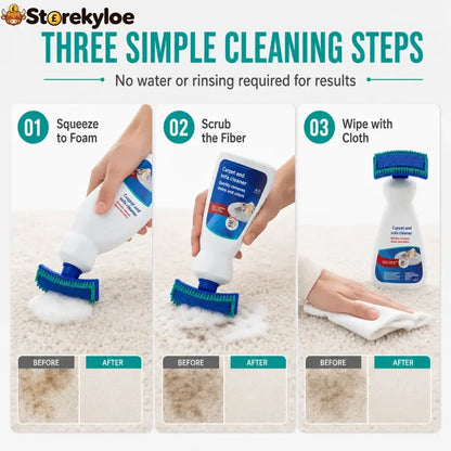Waterless Fabric and Carpet Cleaner - 200ml (Random Packaging)