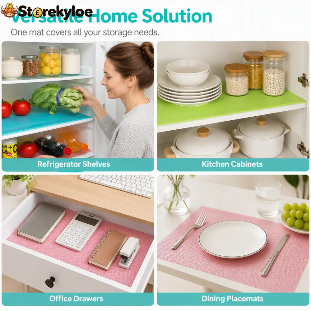 🧊 50% OFF NOW! 🛡️ Waterproof Fridge Shelf Liners – Non-slip, easy-clean & food-safe – Keeps fridge shelves fresh & organized ✨