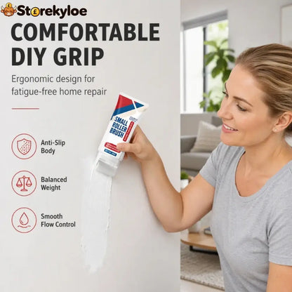 🧱🖌️✨Waterproof Wall Repair Paste with Integrated Small Roller Brush