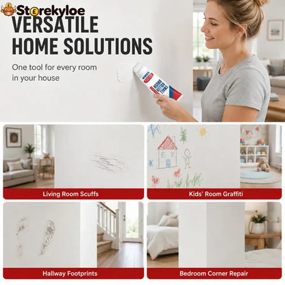 🧱🖌️✨Waterproof Wall Repair Paste with Integrated Small Roller Brush