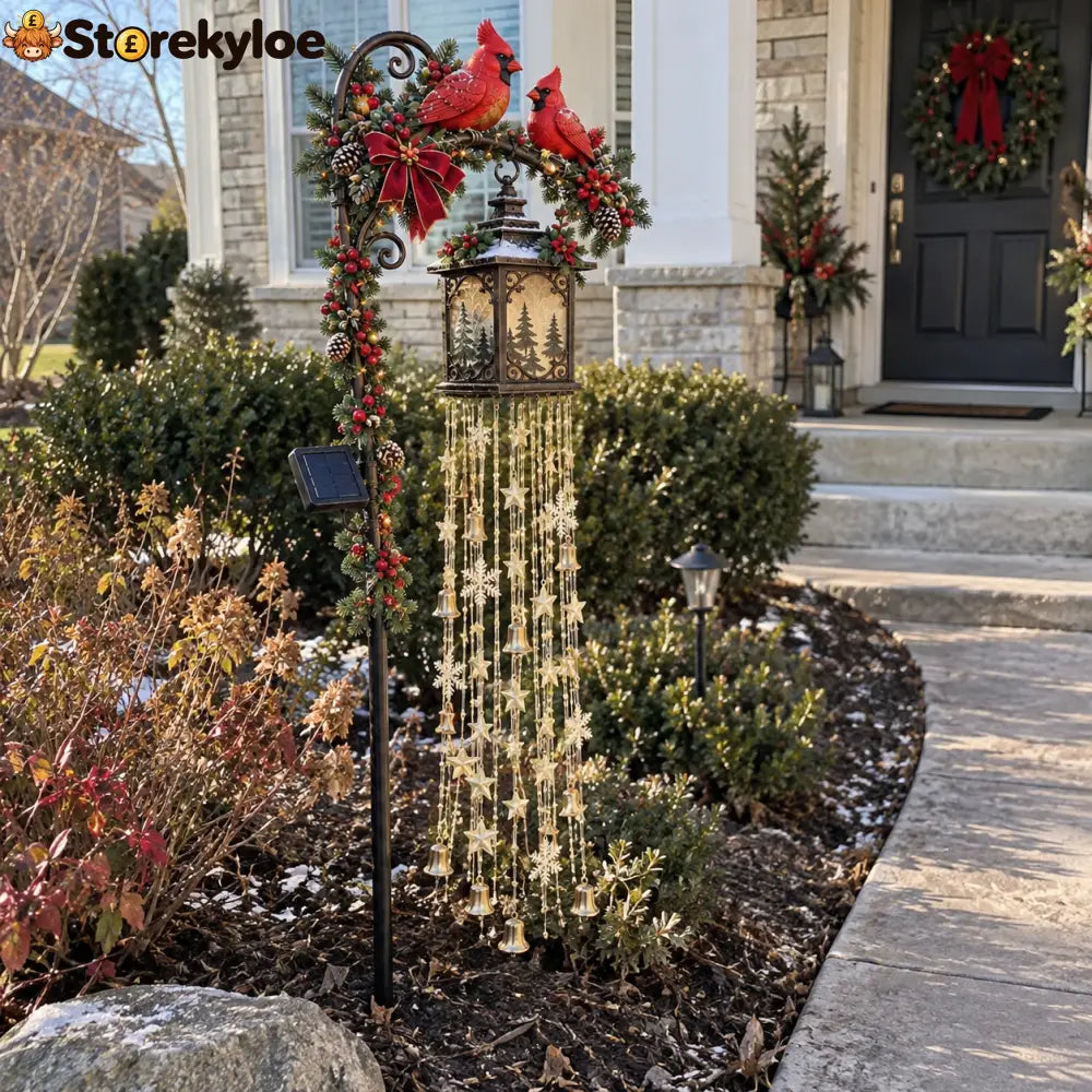 🎄 Weihnachtliche Sternenlichtkaskade – Solarbetriebene LED-Gartenstecker - €30 - €39.99