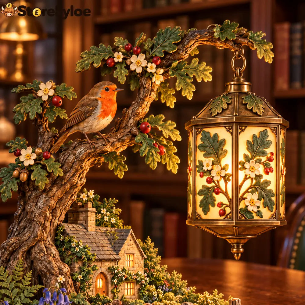 🌿🐦Where the Robin Rests a Little Light Glows - the Robin Rests