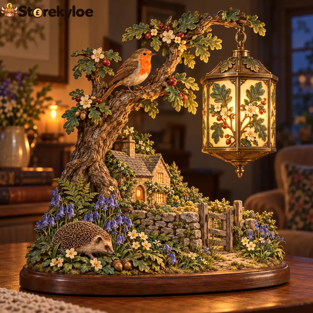 🌿🐦Where the Robin Rests a Little Light Glows - the Robin Rests