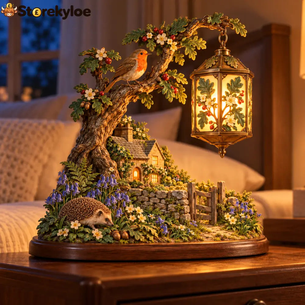 🌿🐦Where the Robin Rests a Little Light Glows - the Robin Rests