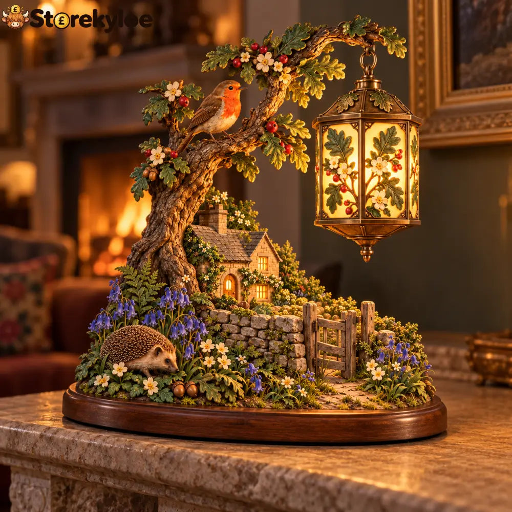 🌿🐦Where the Robin Rests a Little Light Glows - the Robin Rests