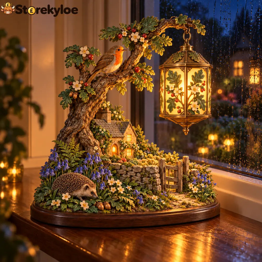 🌿🐦Where the Robin Rests a Little Light Glows - the Robin Rests