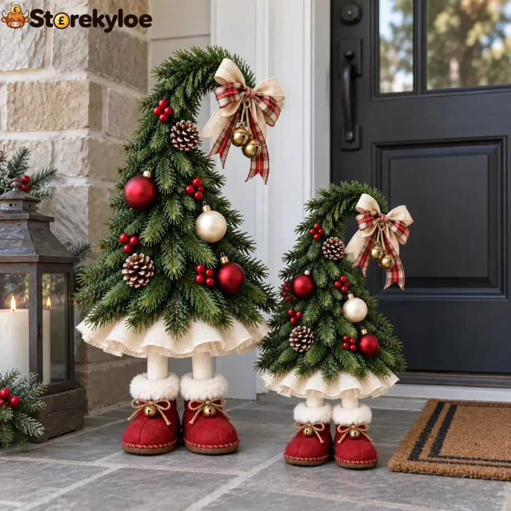 Whimsical Christmas Elf Tree Decor