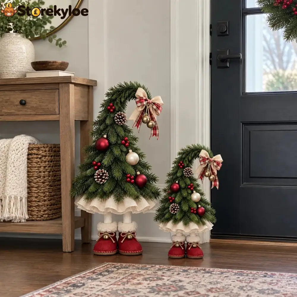 Whimsical Christmas Elf Tree Decor