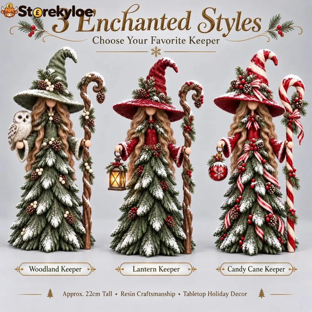 🧙✨ Whimsical Christmas Witch Collection | Enchanting Christmas figures full of magic 🔮 - Houseware & Kitchen