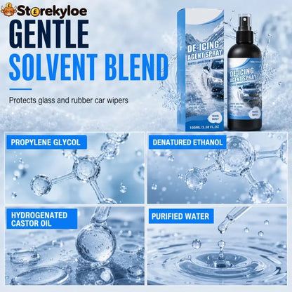 ❄️ Windshield De-Icer Spray – Fast Frost Remover for Winter Driving - 100ml