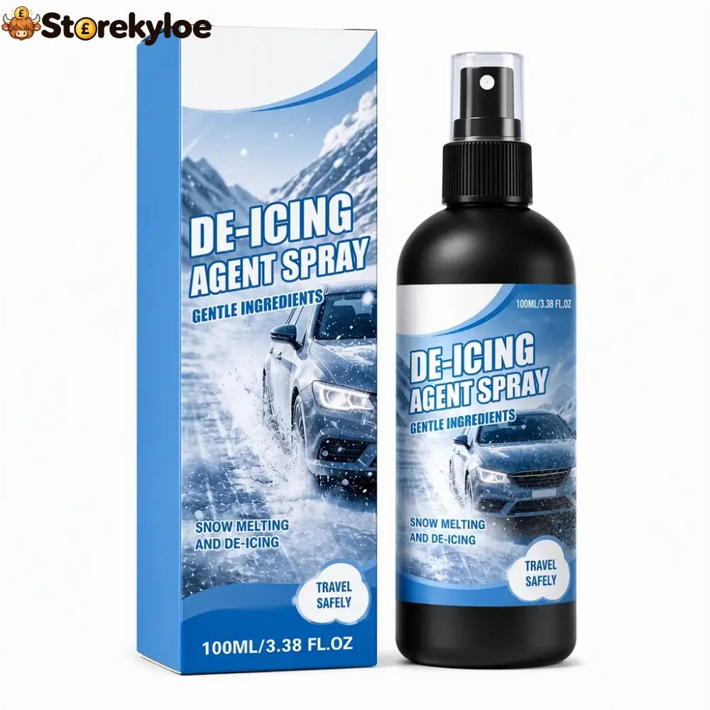 ❄️ Windshield De-Icer Spray – Fast Frost Remover for Winter Driving - 100ml
