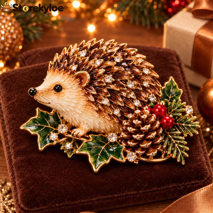 🦔winter Woodland Hedgehog - HEDGEHOG