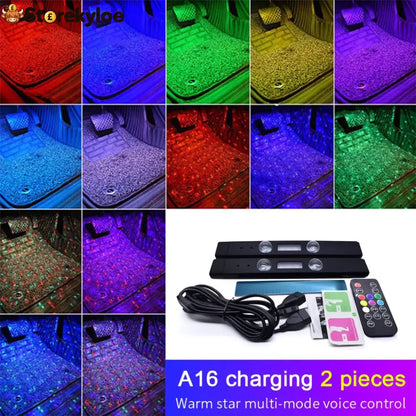 Wireless RGB Car Interior Ambient Light - Wireless RGB Car Interior Ambient Light