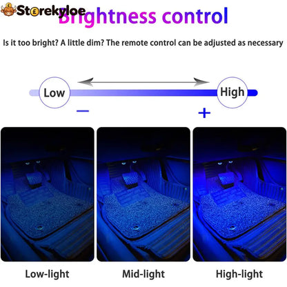 Wireless RGB Car Interior Ambient Light - Wireless RGB Car Interior Ambient Light