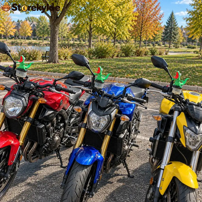 🦎🏍Wobbly Riding Buddy – Car & Motorcycle Decor