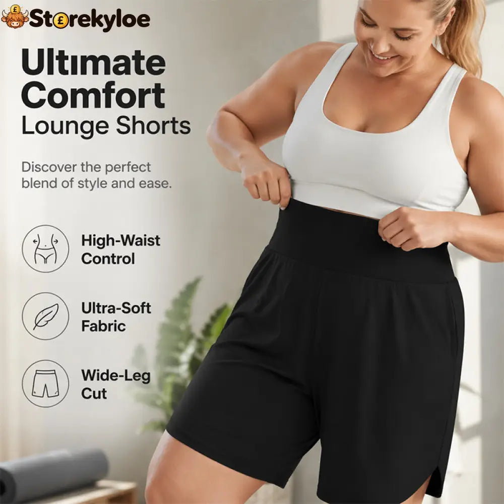 👖Women's Casual Wide-Leg Knee-Length Shorts