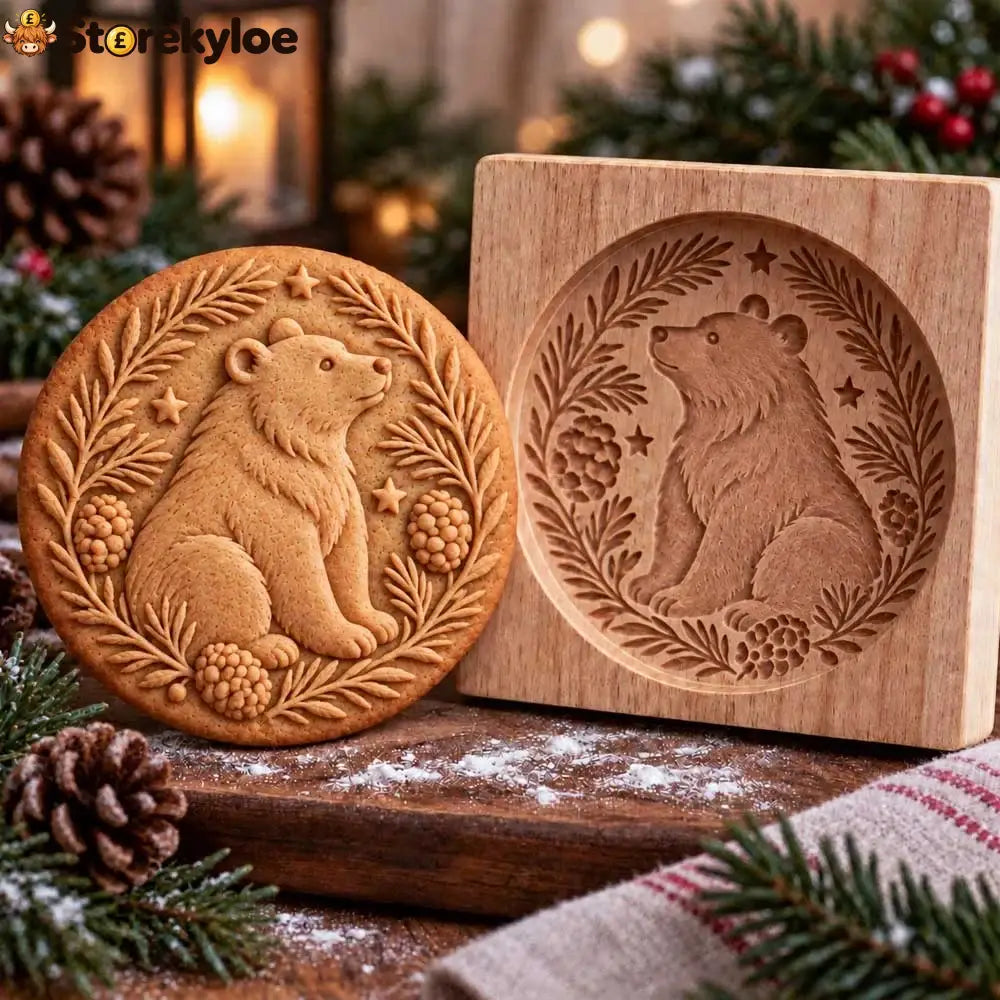 Woodland Animal Cookie Mold - Bear