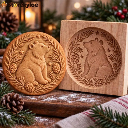Woodland Animal Cookie Mold - Bear