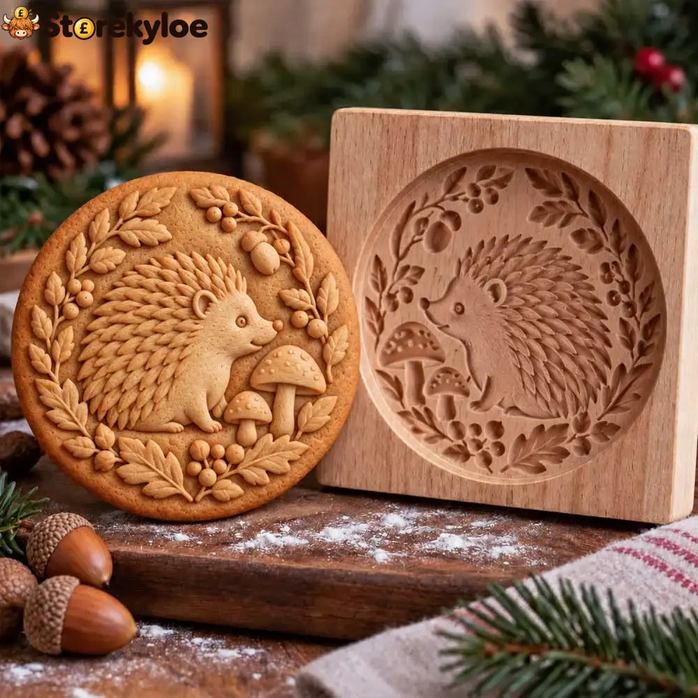 Woodland Animal Cookie Mold - Hedgehog