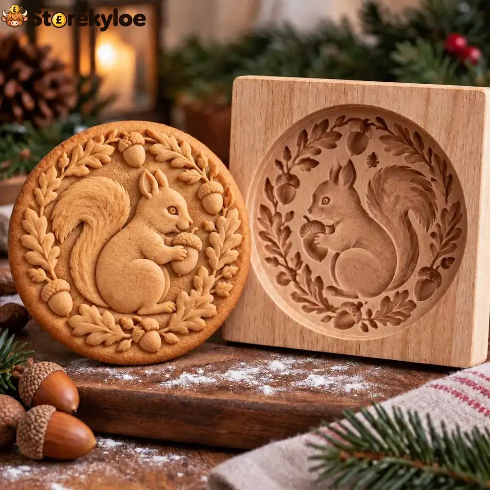 Woodland Animal Cookie Mold - Squirrel