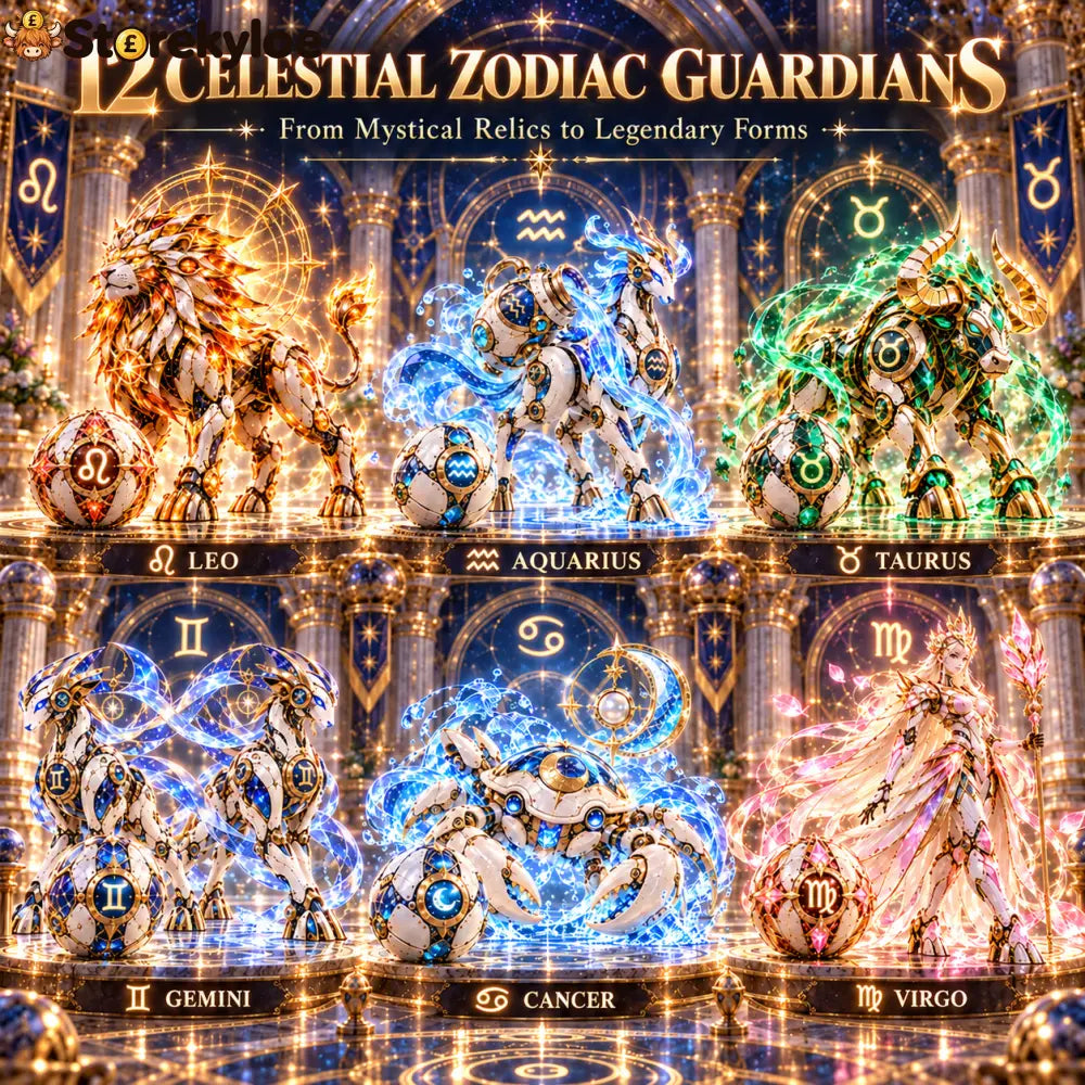 🌌 Zodiac Guardian Eggs™ 🤖– Transforming Celestial Guardian Collection