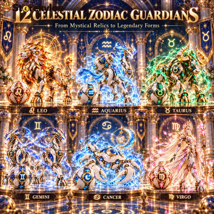 🌌 Zodiac Guardian Eggs™ 🤖– Transforming Celestial Guardian Collection