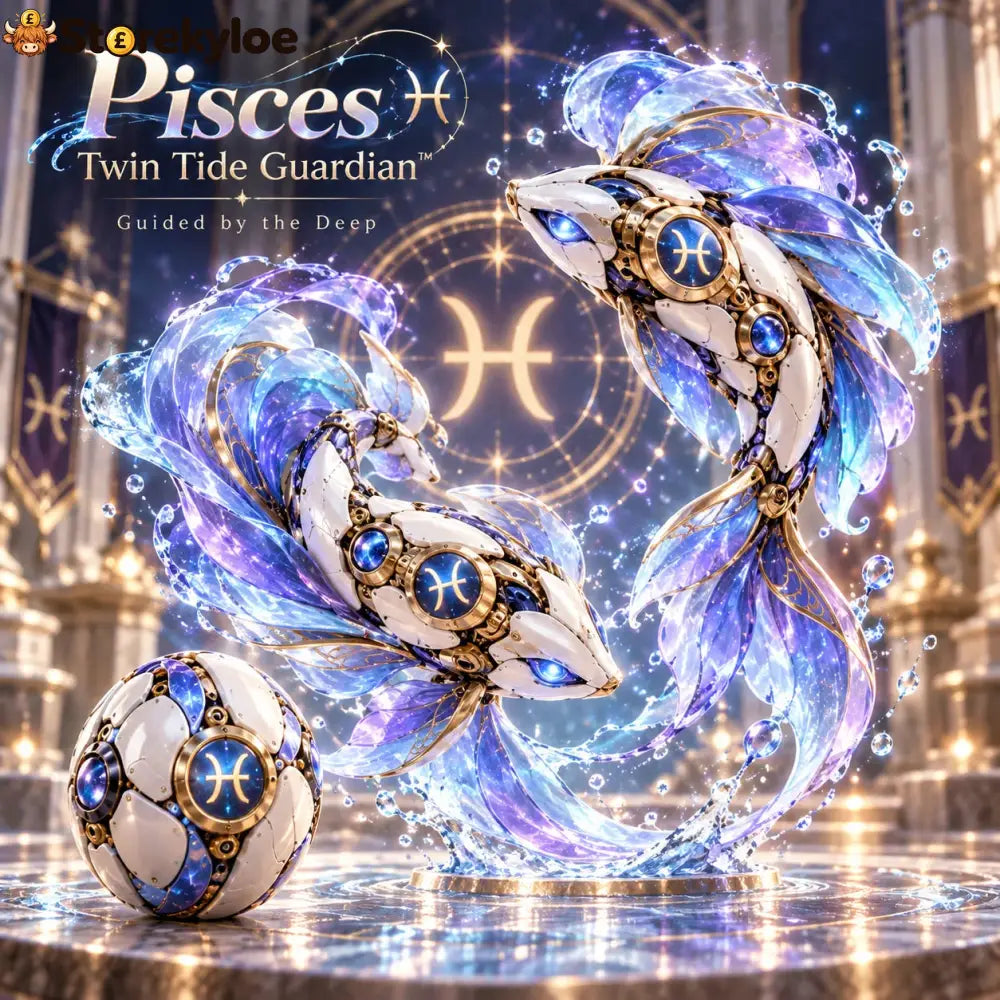 🌌 Zodiac Guardian Eggs™ 🤖– Transforming Celestial Guardian Collection - ♓🐟 Pisces(Feb 19 – Mar 20)