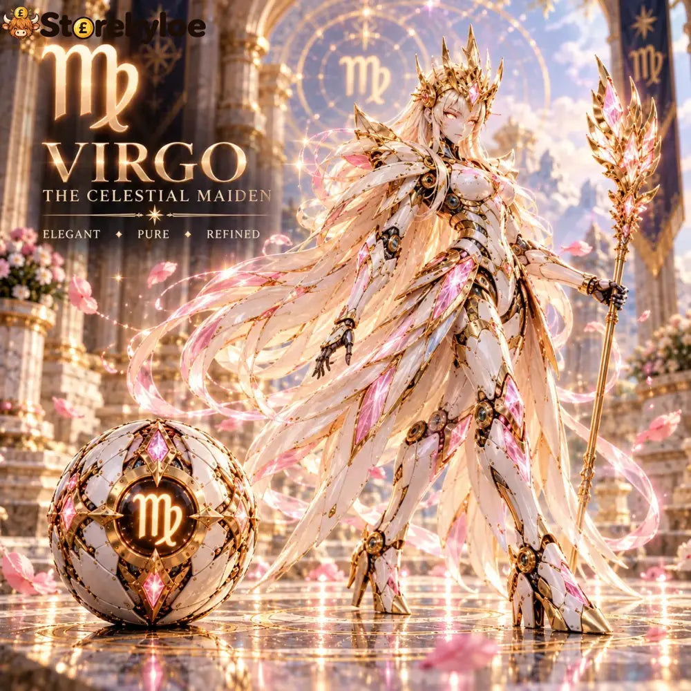 🌌 Zodiac Guardian Eggs™ – Transforming Celestial Guardian Collection - ♍🌸 Virgo(Aug 23 – Sep 22)